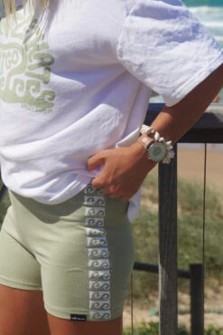 California Ribbed Bike Short - Ladies -Salty Shreds image c3739799 f7d7 4753 8fd3 7e708b18719a 1