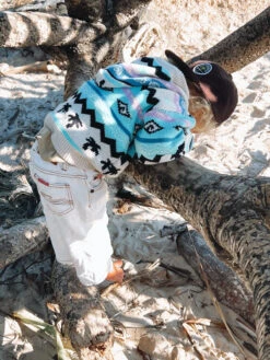 Surf Wanderer Tribal Knit Hoodie - Groms - PRE ORDER -Salty Shreds image c377a432 1a68 40fc b129 e138916320ac