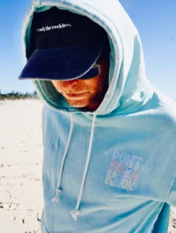 Don't Be A Kook Acid Wash Blue Mens Hoodie -Salty Shreds image c9cc8c91 2cf3 4836 8193 8f55dd85d7fd