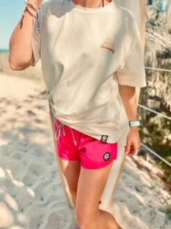 Acid Wash Skater Short - Ladies