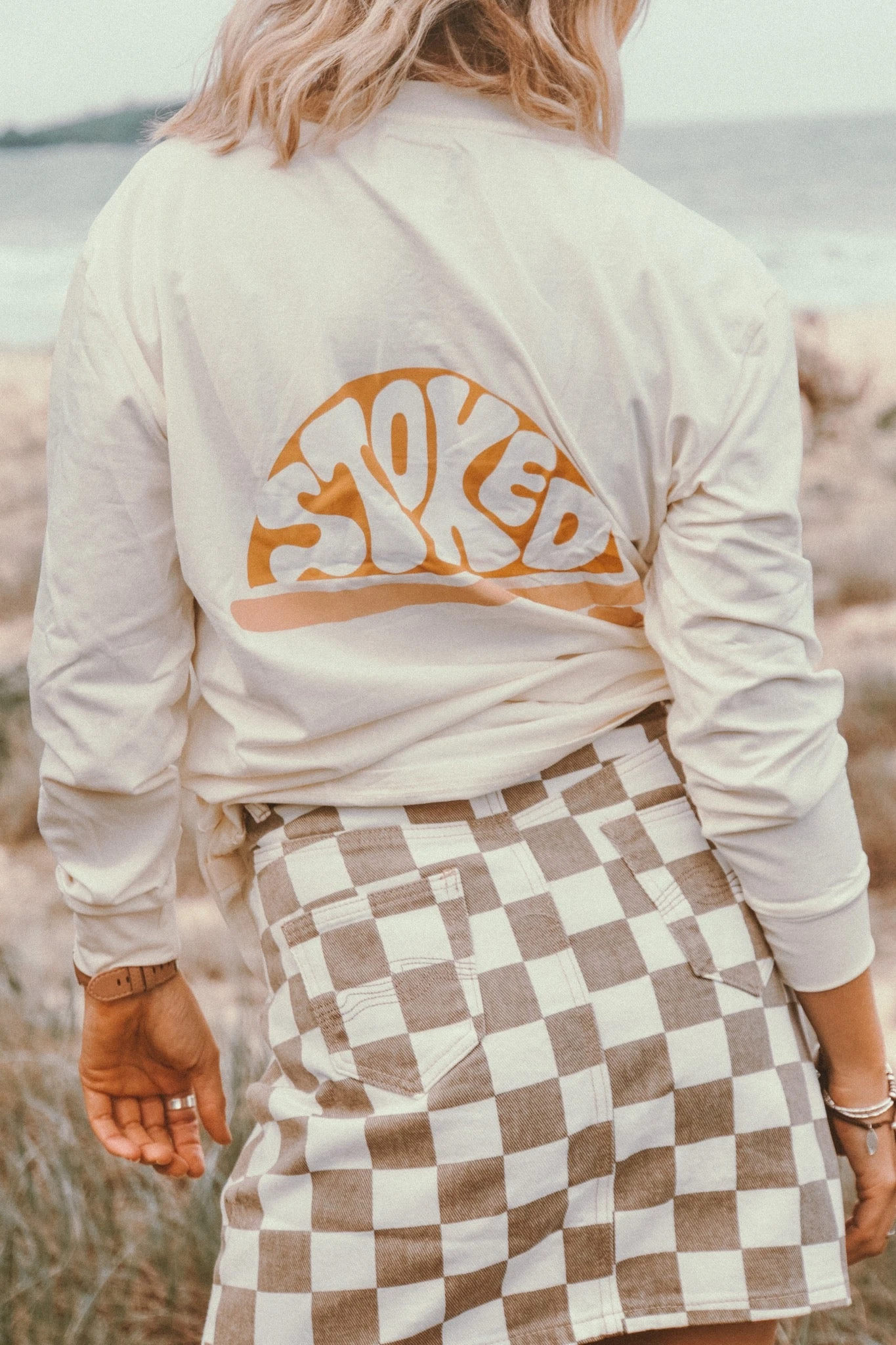 Stoked L/S Tee - Ladies 4 Stoked L/S Tee - Ladies - Image 2