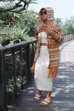 Surf Wanderer Tribal Knitted Desert Cardigan - Ladies -Salty Shreds image d664db0f cabf 453c 9930 c5ead7e65e64