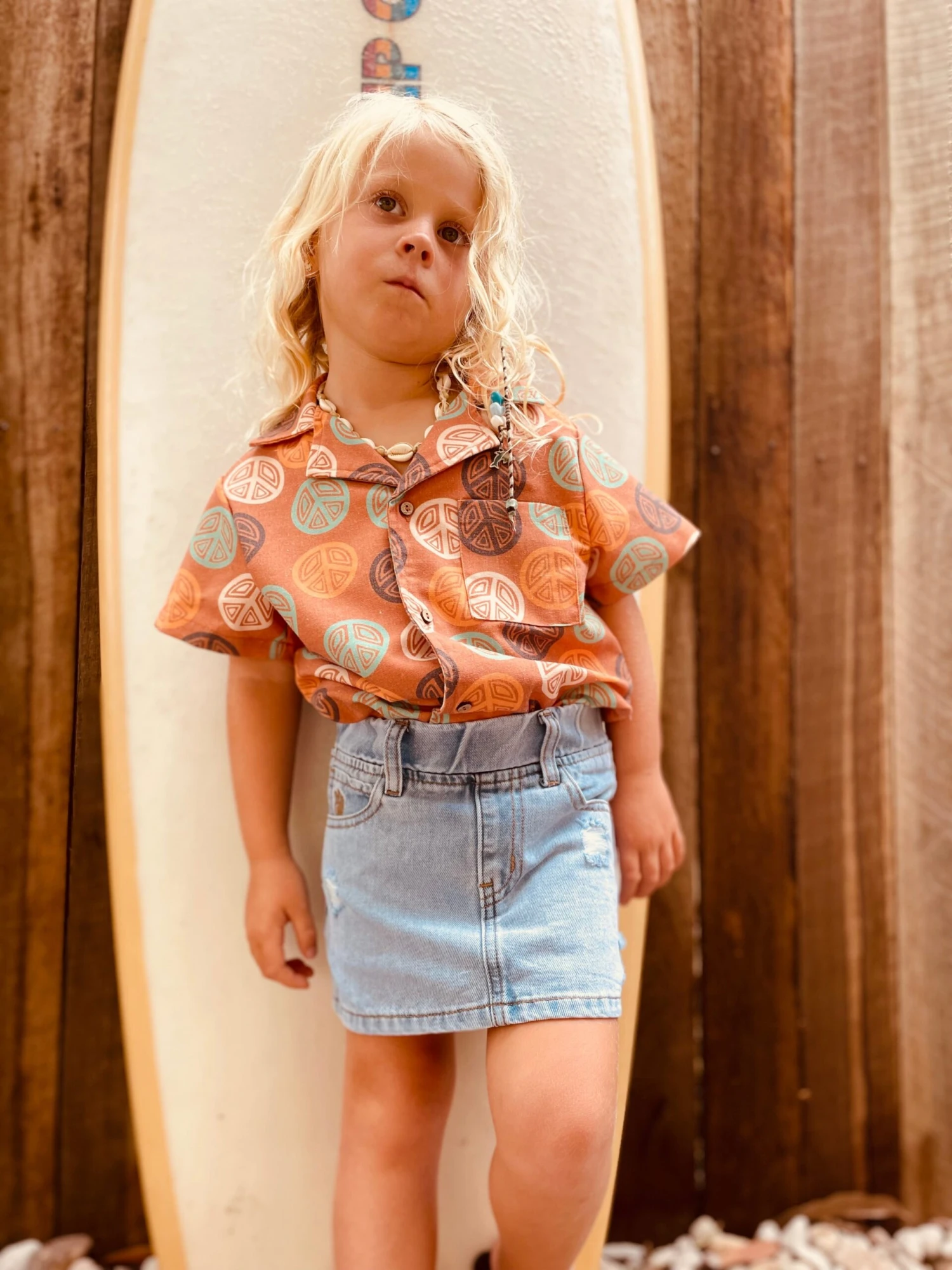 Wave Rider Denim Skirt 8 Wave Rider Denim Skirt - Image 6