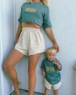 Stay Salty French Terry Lounge Short - Ladies -Salty Shreds image e195d0f3 3add 471c b0bd 1773654120e6