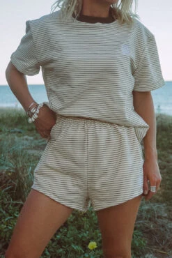 Stay Salty French Terry Lounge Short - Ladies -Salty Shreds image e57c16b6 bbb6 4854 95c9 a390a56bae68