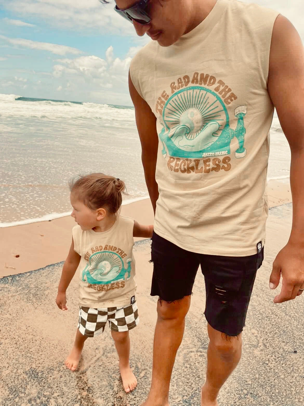 The Rad & The Reckless Fade Out Groms Muscle Tank 4 The Rad & The Reckless Fade Out Groms Muscle Tank - Image 2