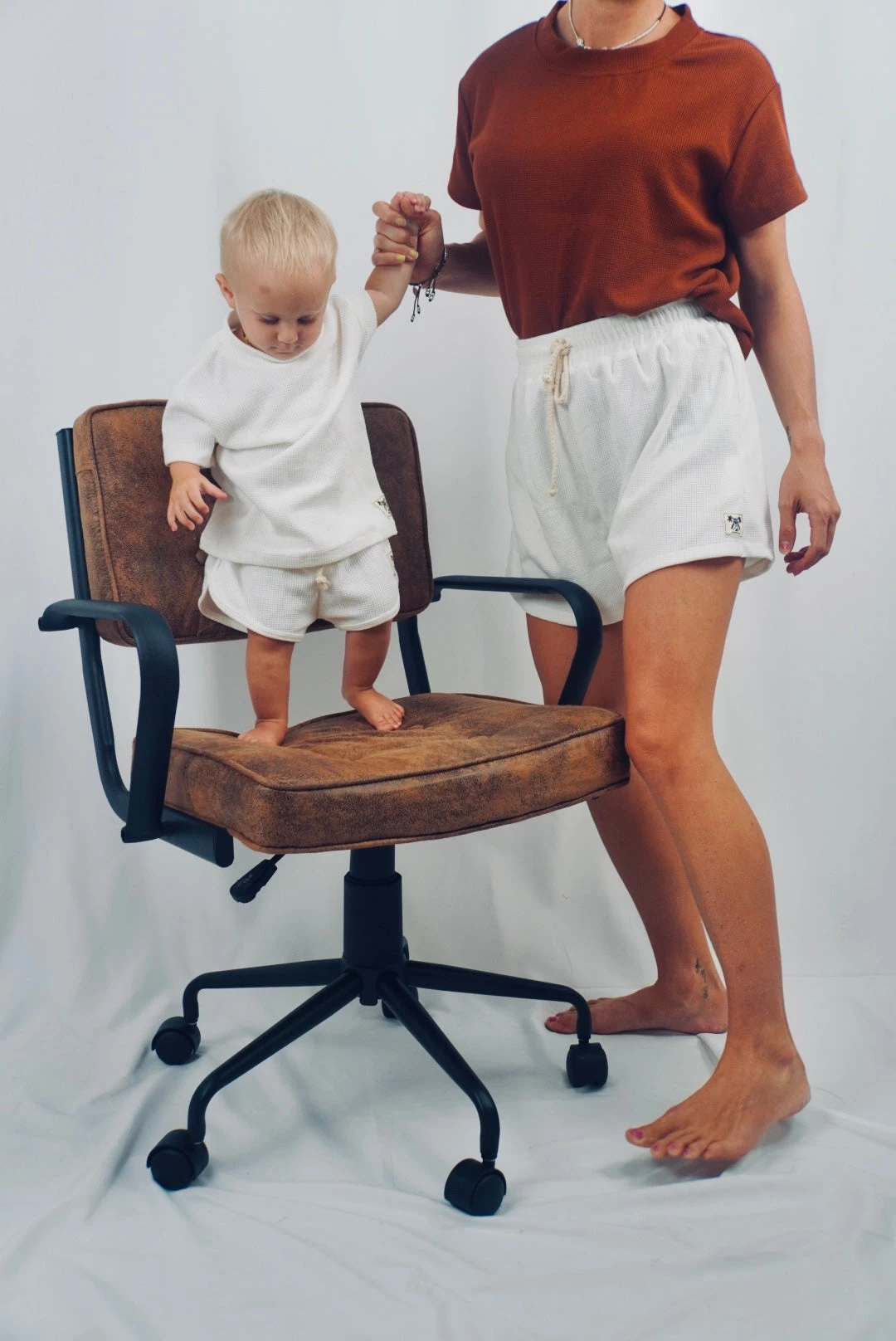 Minimalist Relaxed Waffle Tee - Ladies 10 Minimalist Relaxed Waffle Tee - Ladies - Image 8