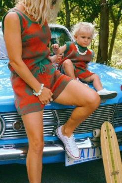 Under The Palms Christmas Knit Singlet - Ladies -Salty Shreds image ef495f07 5e12 47a1 b1a4 920e84323cc9 1