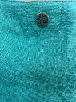 Ocean Teal Linen Crop - Ladies -Salty Shreds image effffe73 72c1 4453 979e 8a1ac2fc92a1