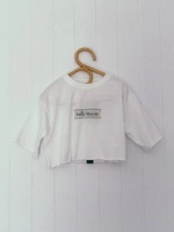 Salty Shreds Minimalist Everyday Cropped Tee - Ladies -Salty Shreds image f6091242 fccc 44b5 a031 8c284a005f92